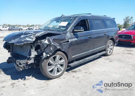 2023 Lincoln Navigator Reserve L z USA, uszkodzony, nr VIN 5LMJJ3LGXPEL02008